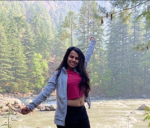 kasol riverside morning 2