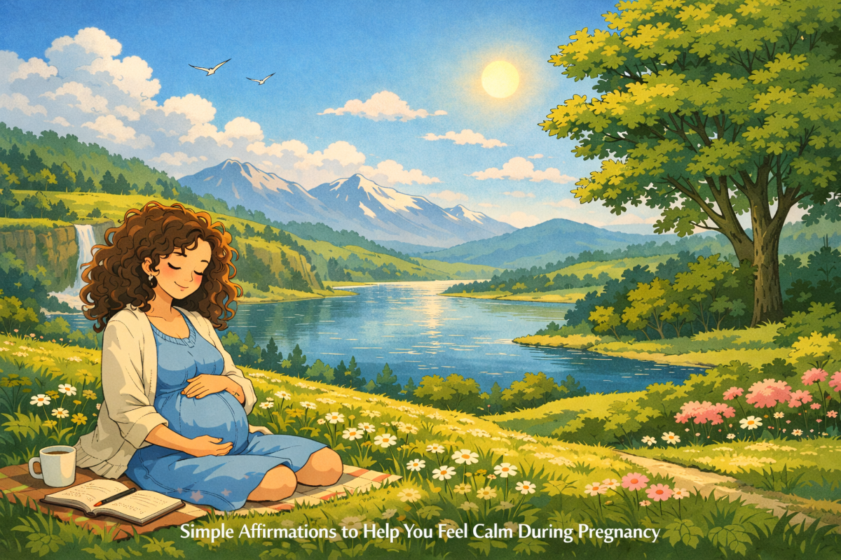 Simple Affirmations to Help You Feel Calm During&nbsp;Pregnancy